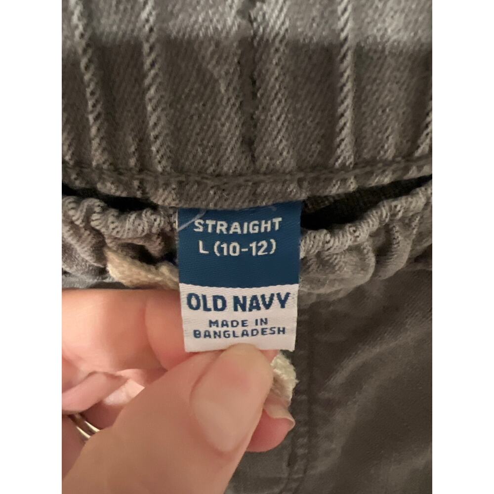 Old Navy, Kids, Light Gray Jeans, Stretch Waist, Size L (10-12), 1425U - Picture 4 of 4